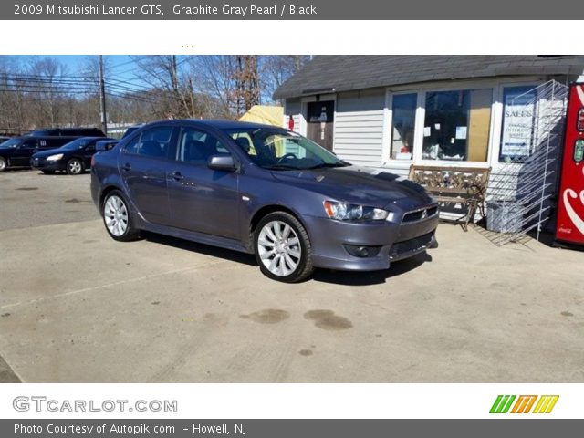 2009 Mitsubishi Lancer GTS in Graphite Gray Pearl