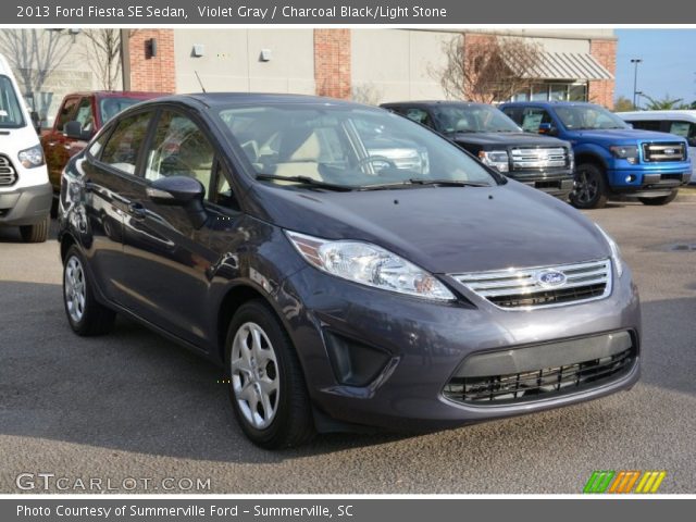 2013 Ford Fiesta SE Sedan in Violet Gray