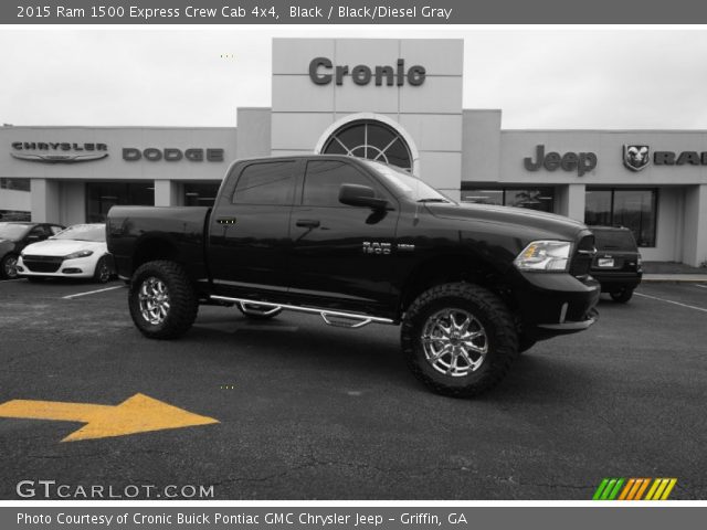 2015 Ram 1500 Express Crew Cab 4x4 in Black