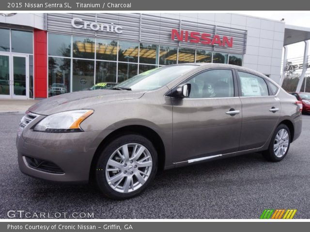 2015 Nissan Sentra SL in Titanium