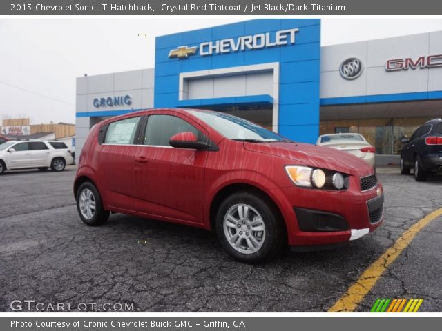 2015 Chevrolet Sonic LT Hatchback in Crystal Red Tintcoat