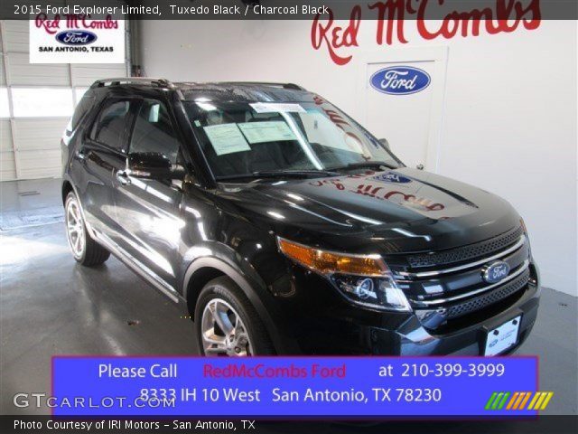 2015 Ford Explorer Limited in Tuxedo Black
