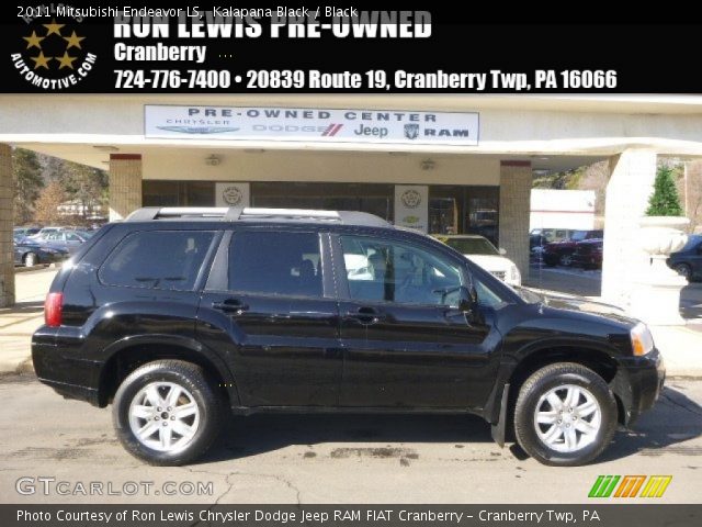 2011 Mitsubishi Endeavor LS in Kalapana Black