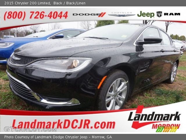 2015 Chrysler 200 Limited in Black