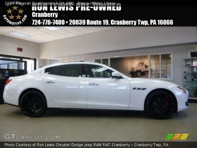 2014 Maserati Quattroporte S Q4 AWD in Bianco (White)