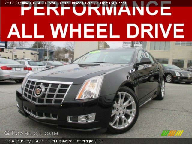 2012 Cadillac CTS 4 3.6 AWD Sedan in Black Raven