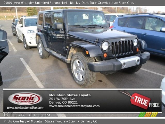 2009 Jeep Wrangler Unlimited Sahara 4x4 in Black