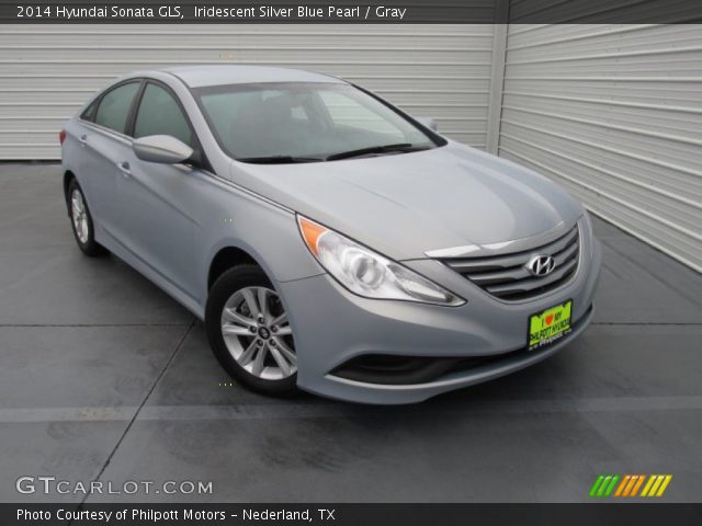 2014 Hyundai Sonata GLS in Iridescent Silver Blue Pearl