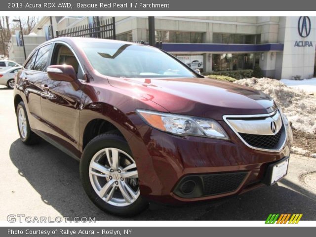 2013 Acura RDX AWD in Basque Red Pearl II