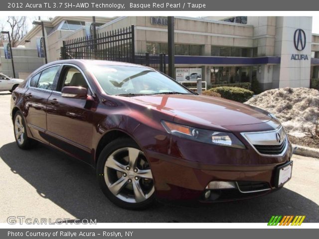 2012 Acura TL 3.7 SH-AWD Technology in Basque Red Pearl