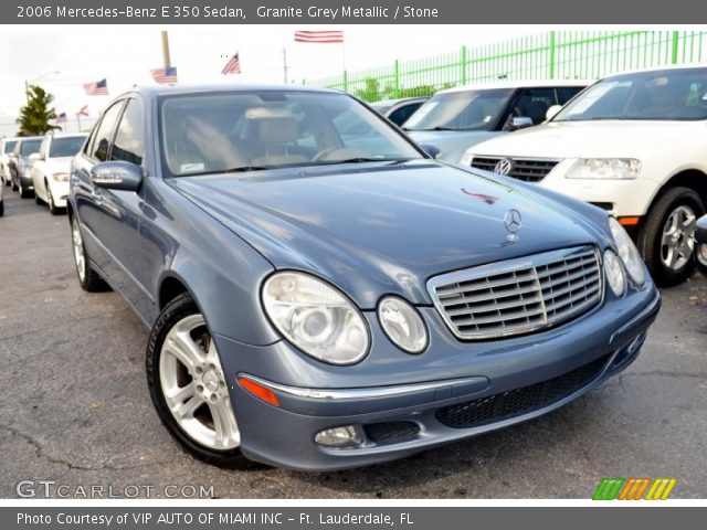 2006 Mercedes-Benz E 350 Sedan in Granite Grey Metallic