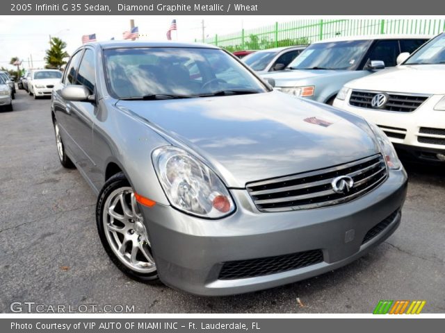 2005 Infiniti G 35 Sedan in Diamond Graphite Metallic