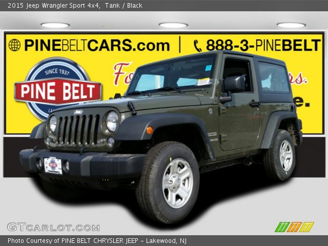 2015 Jeep Wrangler Sport 4x4 in Tank
