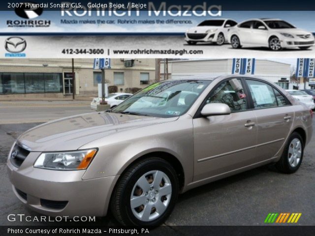 2007 Hyundai Sonata GLS in Golden Beige