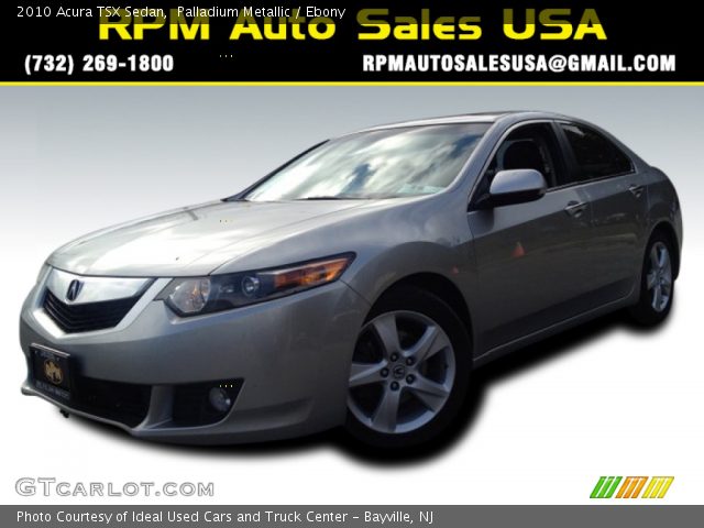 2010 Acura TSX Sedan in Palladium Metallic