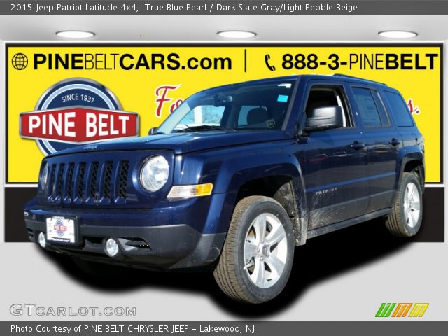 2015 Jeep Patriot Latitude 4x4 in True Blue Pearl