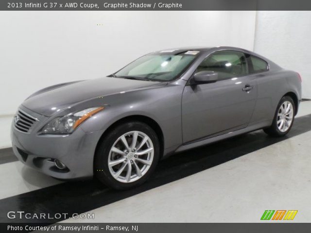 2013 Infiniti G 37 x AWD Coupe in Graphite Shadow