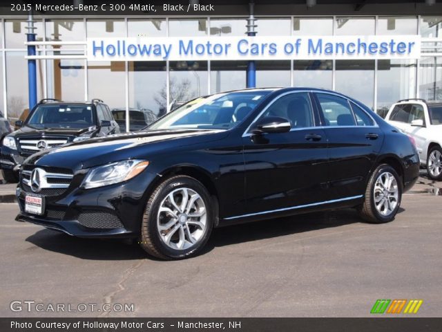 2015 Mercedes-Benz C 300 4Matic in Black