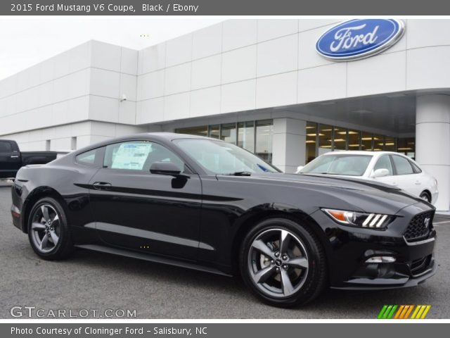 2015 Ford Mustang V6 Coupe in Black