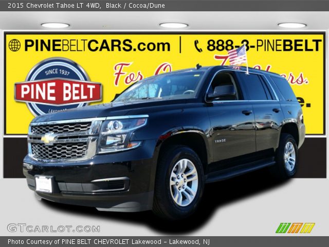 2015 Chevrolet Tahoe LT 4WD in Black