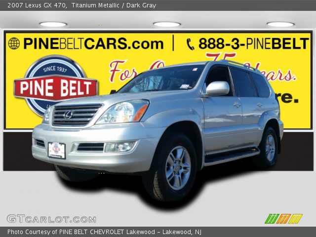 2007 Lexus GX 470 in Titanium Metallic
