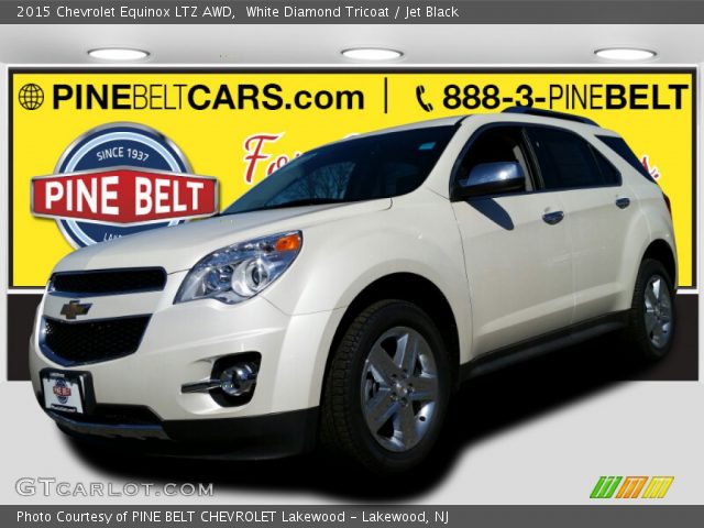 2015 Chevrolet Equinox LTZ AWD in White Diamond Tricoat
