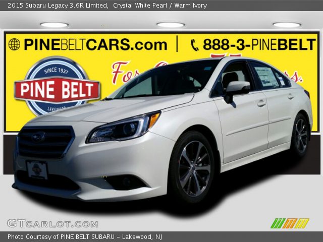 2015 Subaru Legacy 3.6R Limited in Crystal White Pearl