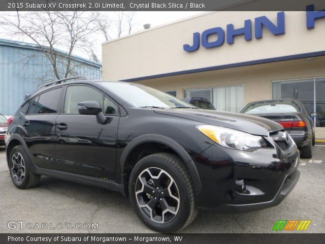 2015 Subaru XV Crosstrek 2.0i Limited in Crystal Black Silica