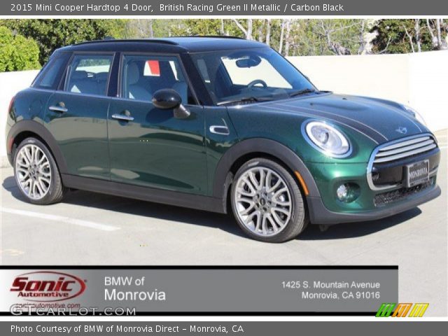 2015 Mini Cooper Hardtop 4 Door in British Racing Green II Metallic