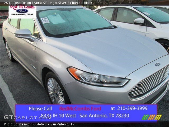 2014 Ford Fusion Hybrid SE in Ingot Silver