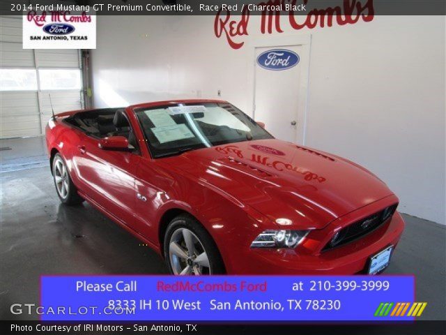 2014 Ford Mustang GT Premium Convertible in Race Red