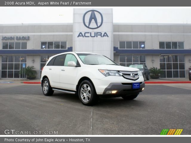 2008 Acura MDX  in Aspen White Pearl