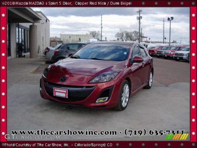 2010 Mazda MAZDA3 s Sport 5 Door in Copper Red Mica