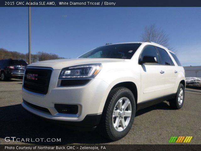 2015 GMC Acadia SLE AWD in White Diamond Tricoat