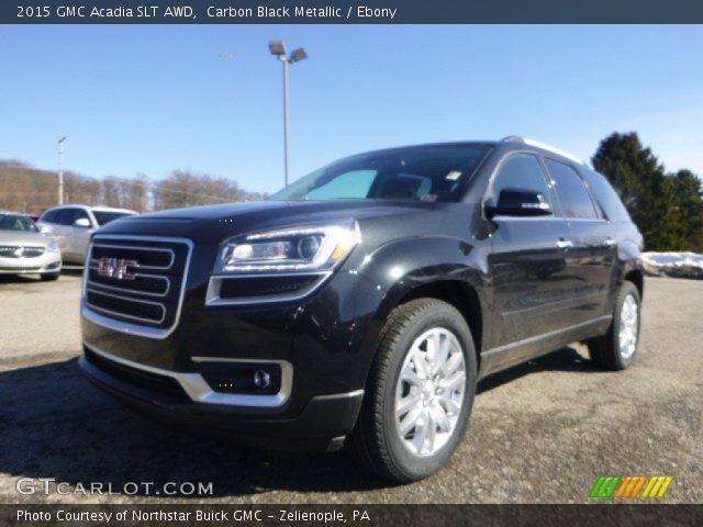 2015 GMC Acadia SLT AWD in Carbon Black Metallic