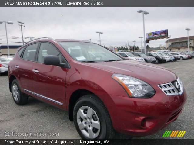 2015 Nissan Rogue Select S AWD in Cayenne Red
