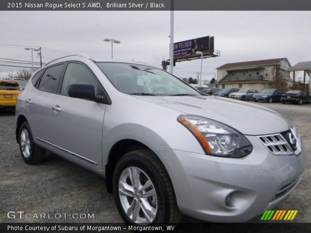 2015 Nissan Rogue Select S AWD in Brilliant Silver