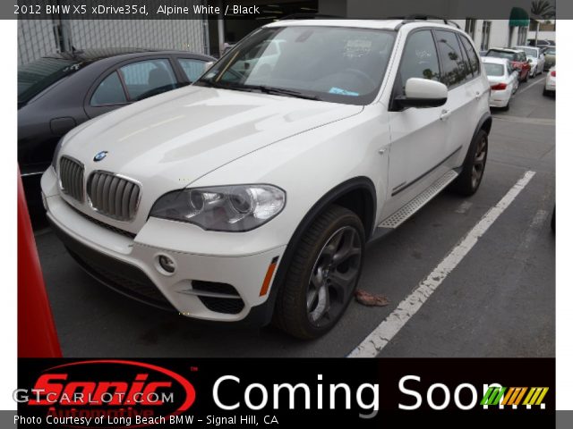 2012 BMW X5 xDrive35d in Alpine White