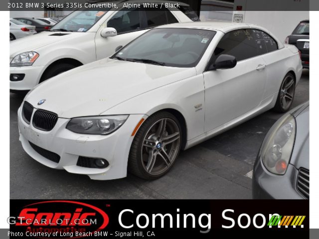 2012 BMW 3 Series 335is Convertible in Alpine White