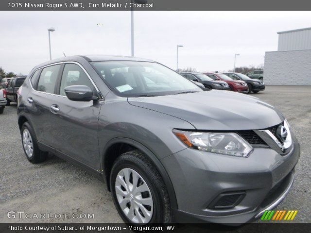 2015 Nissan Rogue S AWD in Gun Metallic