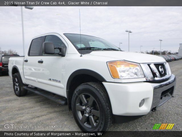 2015 Nissan Titan SV Crew Cab 4x4 in Glacier White