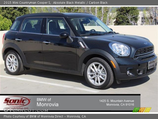 2015 Mini Countryman Cooper S in Absolute Black Metallic