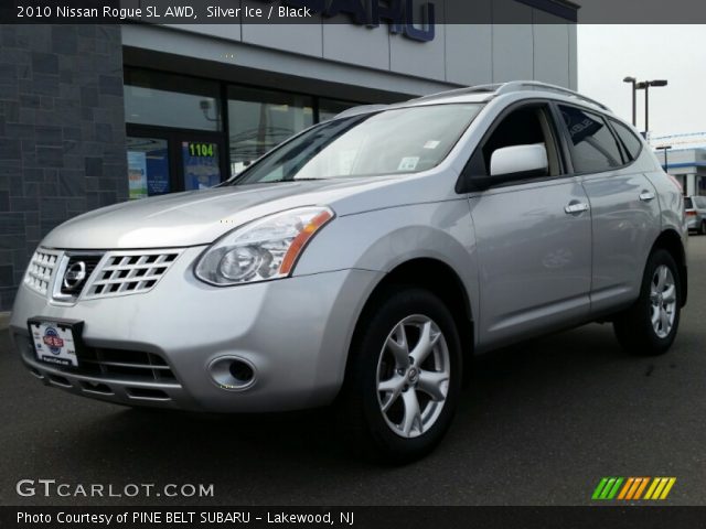 2010 Nissan Rogue SL AWD in Silver Ice
