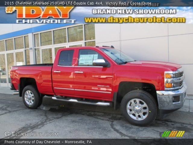 2015 Chevrolet Silverado 2500HD LTZ Double Cab 4x4 in Victory Red