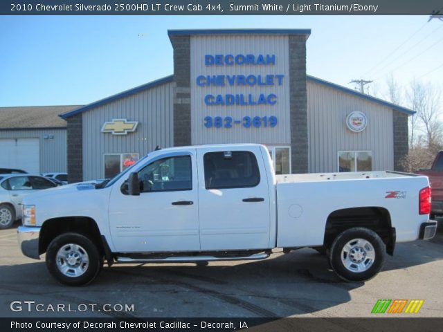 2010 Chevrolet Silverado 2500HD LT Crew Cab 4x4 in Summit White