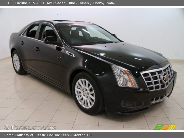 2012 Cadillac CTS 4 3.0 AWD Sedan in Black Raven