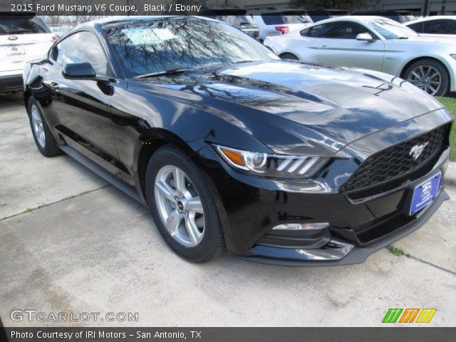 2015 Ford Mustang V6 Coupe in Black