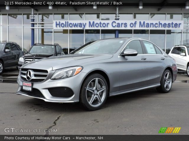 2015 Mercedes-Benz C 400 4Matic in Paladium Silver Metallic