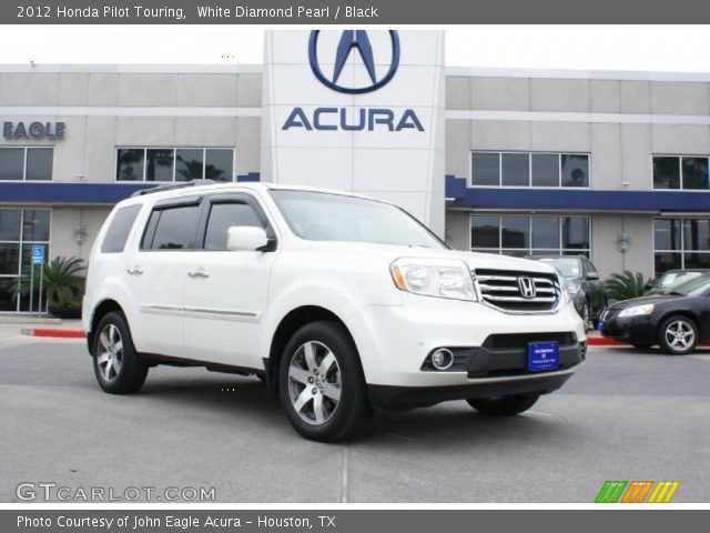2012 Honda Pilot Touring in White Diamond Pearl