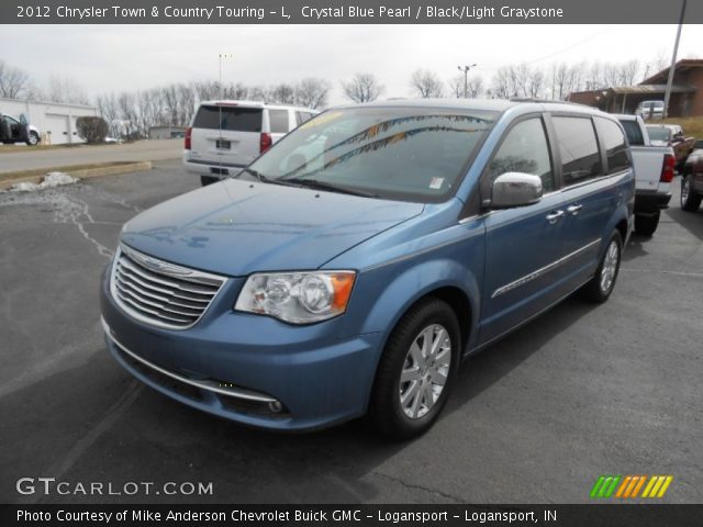 2012 Chrysler Town & Country Touring - L in Crystal Blue Pearl